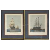 First and Last Journey of "Victory" engraving