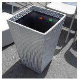 Outdoor Deck Wastebasket