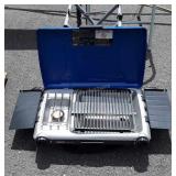 Coleman grill Stove, portable type with stand,