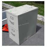 2 Drawer File Cabinet shop used