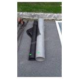 Landscaping Fabric rolls, one almost full