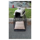 Two pet Cages, small poly missing the door