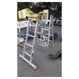 Krause aluminum multi Folding Ladder, 8ft step