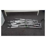 Aluminum Crutches lot