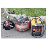 Tools, welder, air compressor, and homemade