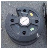 Pair of Craftsman Garden tractor rear wheel