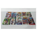 10 Valiant Comic Books: 9 are H.A.R.D. Corps and