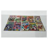 10 Marvel comic books: titles include Power Pack,