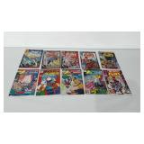 10 Marvel comic books: titles include Star Brand