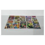 10 Marvel comic books: titles include Strikeforce