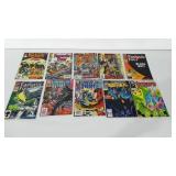 10 Marvel comic books: titles include Fantastic