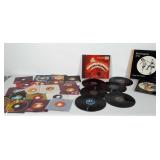 Record lot, includes, 45s, 78s & 33s. Included is