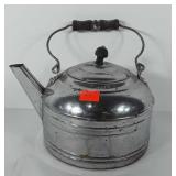 Revereware teapot, chrome plated