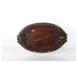 Wooden tray by southern living at home, 20.5"