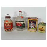 Gallon Coca-Cola syrup bottle, King Laundry