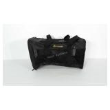 Petmate canvas and mesh pet carrier. Measures