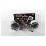 Satuga LED glo ring driving lights set in box