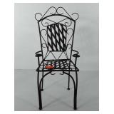 Metal doll chair, 16"