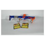 Nerf Raider CS-35 gun. With 32 bullets.