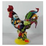 Ceramic rooster by Yankee Candle Co., 10"