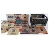 Crate of records, nearly all are 78s. See pics
