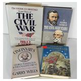 Civil War books.  Titles and condition as shown.