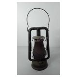 Dietz hy-lo railroad lantern with red globe, New