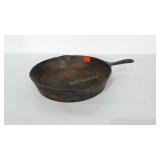 Cast iron skillet, marked "wagner 10" on the