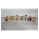 Solar dancing flowers, flapping Flamingo and