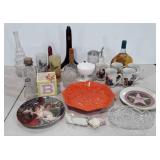 Glass and more, blown bottle with D & G mark,