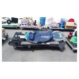 Skid lot of miscellaneous to include a Worx