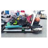 Skid lot of basketball, game, canvas prints,