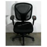 Office chair, features mesh cover, adjustable