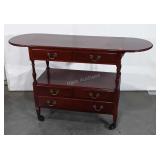 Pennsylvania House Server, Cherry finish, drop