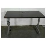 Computer desk with built in outlet, 24 x 48 x 29,