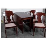 5pc Pennsylvania House Dining Table Set, Gateleg