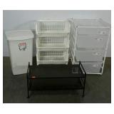 Group of storage solutions, includes a 44 qt.