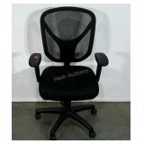 Office chair, features mesh cover, adjustable
