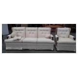 Two pc Living Room Suite, Sofa and Chair from