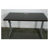 Computer desk with built in outlet, 24 x 48 x 29,