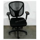 Office chair, features mesh cover, adjustable