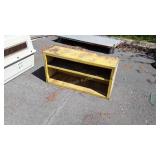 Metal shop shelf, 36x18" high, used condition