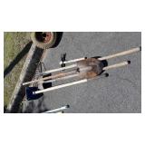 Long-handled tools Stamper, shovels, rake, Garden