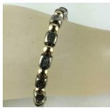 Sterling silver bracelet 7.5in 25.6grams