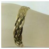 14k gold bracelet 7in 6.2g tested gold