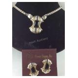 Premier design, funky necklace with pendant and