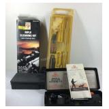 Hoppes and JC Higgins Gun and Rifle cleaning kits