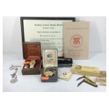 Loudoun county retirement ephemera, engraving