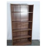 Laminated Wall Unit Bookcase, 36x72" adjustable