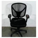 Office chair, features mesh cover, adjustable